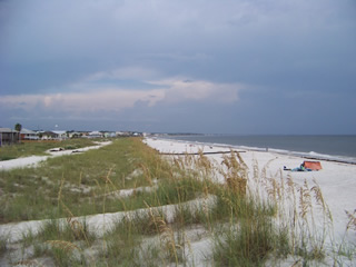 Beach at Mexico Beach Florida